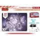 CORTINA TRANSPARENTE 192L4 * 0.6 M LUZ BLANCA