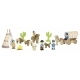 Playset Jeujura Far West Fort 200 Piezas (200 Piezas) Playset Jeujura Far West Fort 200 Piezas (200 Piezas)