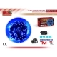 GUIRNALDA 140LEDS EXTERIOR LUZ COLOR AZUL 7M+2M GUIRNALDA 140LEDS EXTERIOR LUZ COLOR AZUL 7M+2M
