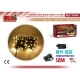GUIRNALDA 240LEDS EXTERIOR LUZ COLOR CÁLIDO 12M+2M GUIRNALDA 240LEDS EXTERIOR LUZ COLOR CÁLIDO 12M+2M