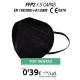 Pack 1000 uds FFP2 Color Negro Pack 1000 uds FFP2 Color Negro
