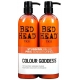 Set Bed Head Combat Colour Goddess Champu 750ml + Acondicionador 750ml Set Bed Head Combat Colour Goddess Champu 750ml + Acondicionador 750ml