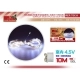 GUIRNALDA 100LED C/PILA LUZ 10M COLOR BLANCO GUIRNALDA 100LED C/PILA LUZ 10M COLOR BLANCO