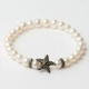 Pulsera Mujer Lancaster JLA-BR-STAR-3-WH Blanco Verde Plata de ley 16 mm