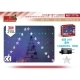 CORTINA DE PUERTA DE ESTRELLAS 215L 3 * 1.2M LUZ MULTICOLOR CORTINA DE PUERTA DE ESTRELLAS 215L 3 * 1.2M LUZ MULTICOLOR