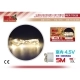 GUIRNALDA 50LED C/PILA LUZ  5M COLOR CÁLIDO
